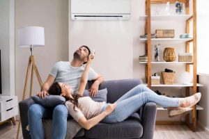 Couple with Ductless System